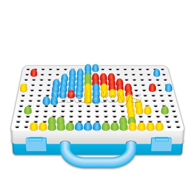 Конструктор "Дарите радость " 2D- 164 детали  5в1, в коробке