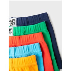 Трусы трикотажные для мальчиков - боксеры, 5 шт в комплекте