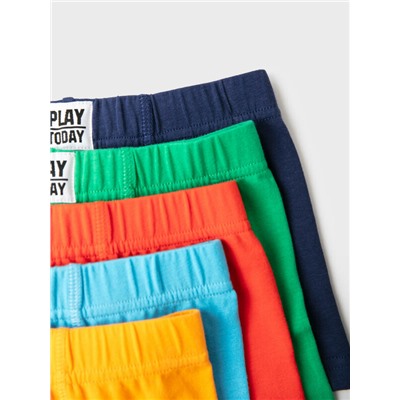 Трусы трикотажные для мальчиков - боксеры, 5 шт в комплекте