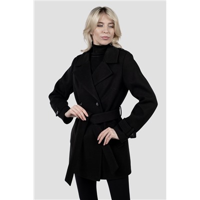 01-12246 Пальто женское демисезонное (пояс)