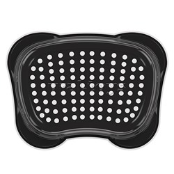 Табурет (подставка) антискользящий (серый)