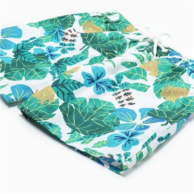 Купальные трусы детские MINAKU «Тропики», рост 110-116 см