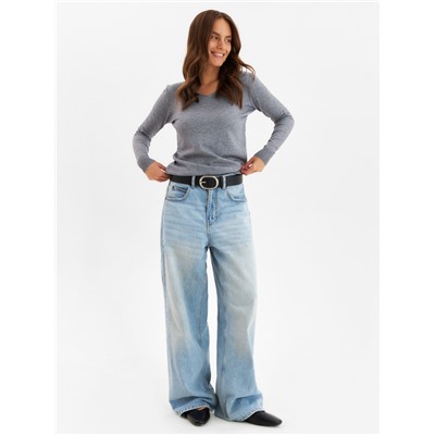 Джемпер женский MINAKU, серый, размер 42-44