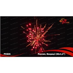 Фейерверк РС8260 Россия, вперед! (1,2" х 36)