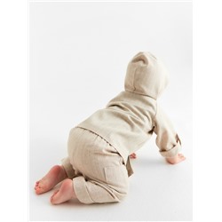 Брюки детские MINAKU, рост 80-86 см, бежевые