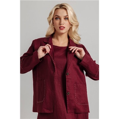 Жакет женский  Ж91029/02/Винный