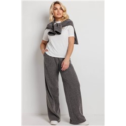 Блузка женская  4473Ф/02/Серый меланж