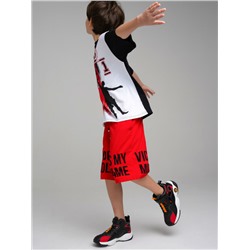 Комплект трикотажный для мальчиков: фуфайка (футболка), шорты