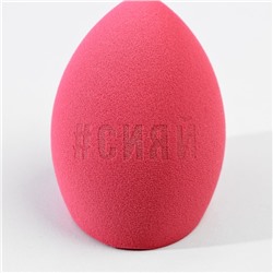 Спонж-капля Doll face, на пластиковой подставке для сушки и хранения, Beauty Fox