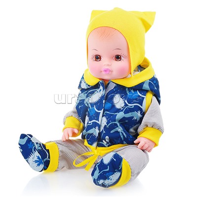 Кукла Кирилл ползунок, с доп. одеждой, в пакете
