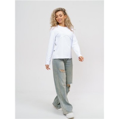 Лонгслив Лонг-01 (Белый)