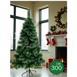 Сосна заснеженная новогодняя, ёлка 300 см