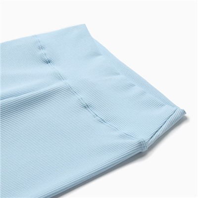 Легинсы спортивные женские MINAKU, голубые, размер 44