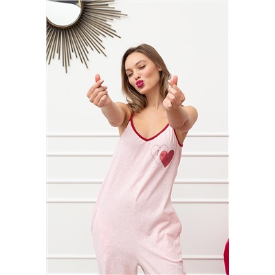 Комбинезон жен Mia Cara SS23WJ345A French Kiss бежево-розовый меланж