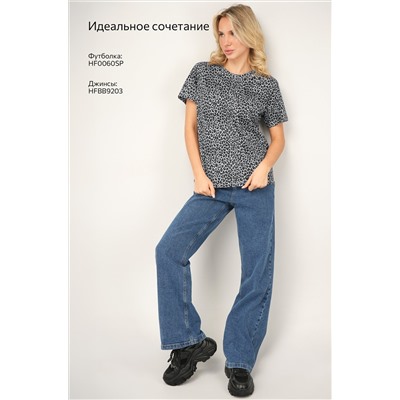 Женская футболка из хлопка Happyfox