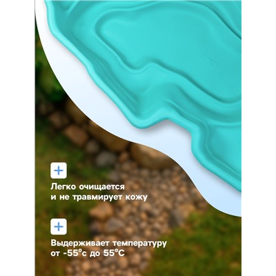 Пруд садовый пластиковый, 900 л, зелёный