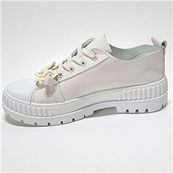 605-13 беж Кроссовки женские (36-40)/8