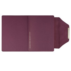 Ежедневник недатированный А5 320 стр. 70608 "СПИЛОК ДЕЛАВЭ БОРДОВЫЙ" кожзам, магнитный клапан Феникс