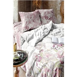 КПБ перкаль "Mia Cara" (50х70; 70х70) Царство пионов рис. 15428-2/15130-2