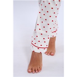 Пижама женская Сердца 46676
