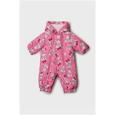 Комбинезон детский текстильный с полиуретановым покрытием для девочек PLAYTODAY, 1226858