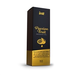 Массажный гель с ароматом маракуйи Passion Fruit - 30 мл.