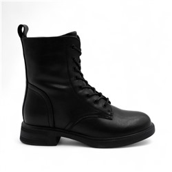 Ботинки из натуральной кожи Р-133-1 черные