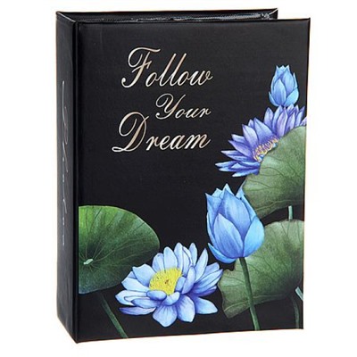 Фотоальбом 10х15 на 100 фотографий LM-4R100 ПП карм. черные листы 134735 VELD CO