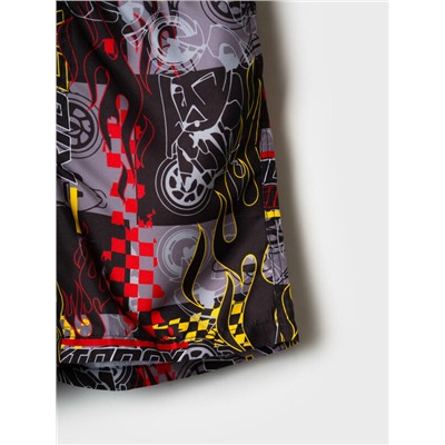 Шорты текстильные плавательные для мальчиков, длинные