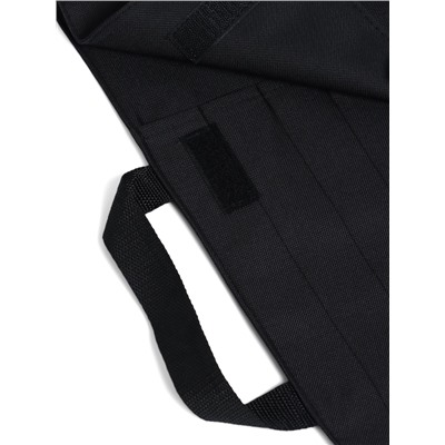 Чехол для шампуров, с ручкой, чёрный