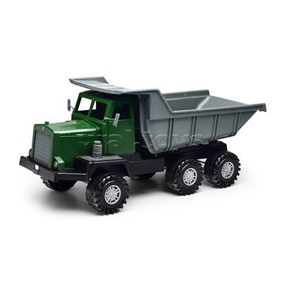 Автопарк "Самосвал большой" зелёный