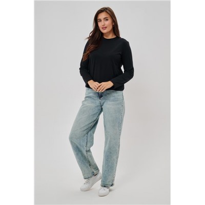 Лонгслив женский 88538 (Черный)