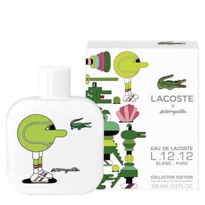 Туалетная вода Lacoste Eau De Lacoste L.12.12 Blanc Pure Collector Edition Pour Homme x Jeremyville мужская