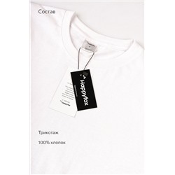 Мужская базовая футболка из хлопка 3 шт. Happyfox