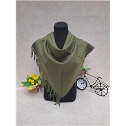 Платок из кашемира, цвет зеленый