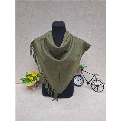 Платок из кашемира, цвет зеленый