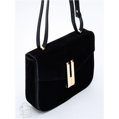 Сумка женская кожаная 1045MF black Polina&Eiterou