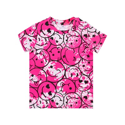 Фуфайка трикотажная для девочек (футболка)