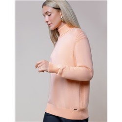 Свитер тонкой вязки из хлопка с кашемиром