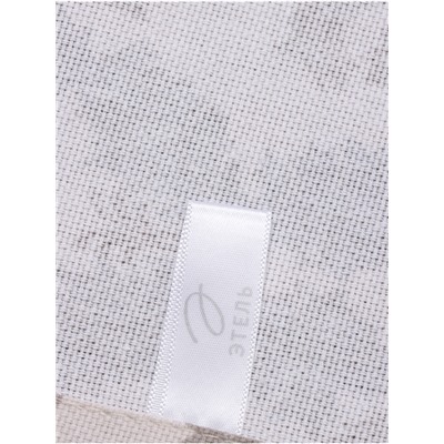 Дорожка на стол Этель Classic 40×149 см, 100% хлопок, рогожка 186 г/м², серая