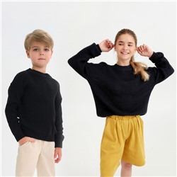 Джемпер детский MINAKU: Casual Collection KIDS, чёрный, рост 98 см