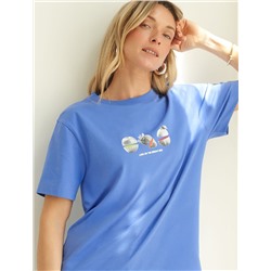 Футболка из премиального хлопка с авторским принтом