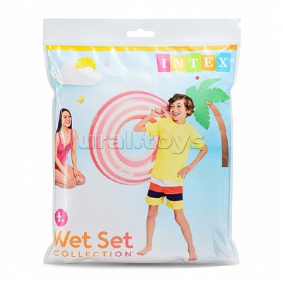 Круг для плавания d=91 см, от 9 лет, цвета МИКС, 59256NP INTEX