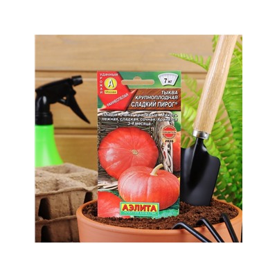 Набор семян Тыква крупноплодная «Сладкий пирог», 5 шт., «Мой выбор»