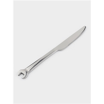 Нож столовый Magistro Workshop, длина 22 см, нержавеющая сталь, серебристый