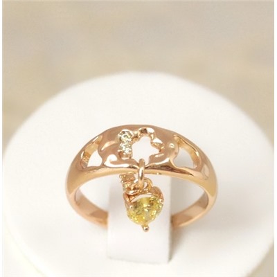 Кольцо позолота  Н01-14539 размер 17 18 18,5