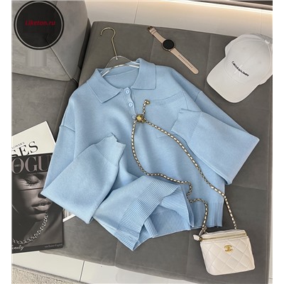 Свитер-поло