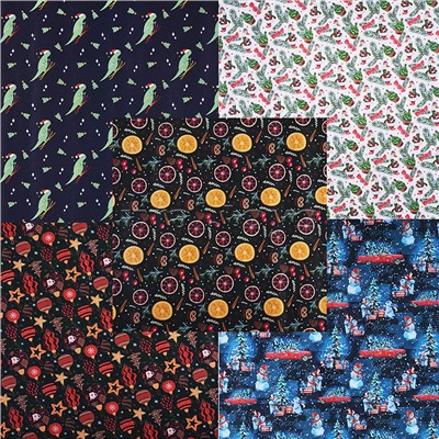 Упаковочная бумага,МИКС  рулон в термоусадочной пленке. Размер 70х100 см.