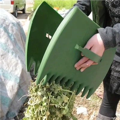 Ручные грабли для сбора травы и мусора