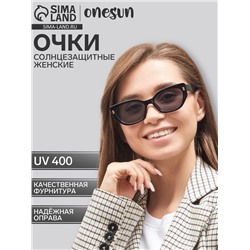 Очки солнцезащитные OneSun, uv 400, дужка 14.5 см, ширина 14 см, линза 4.3×6 см